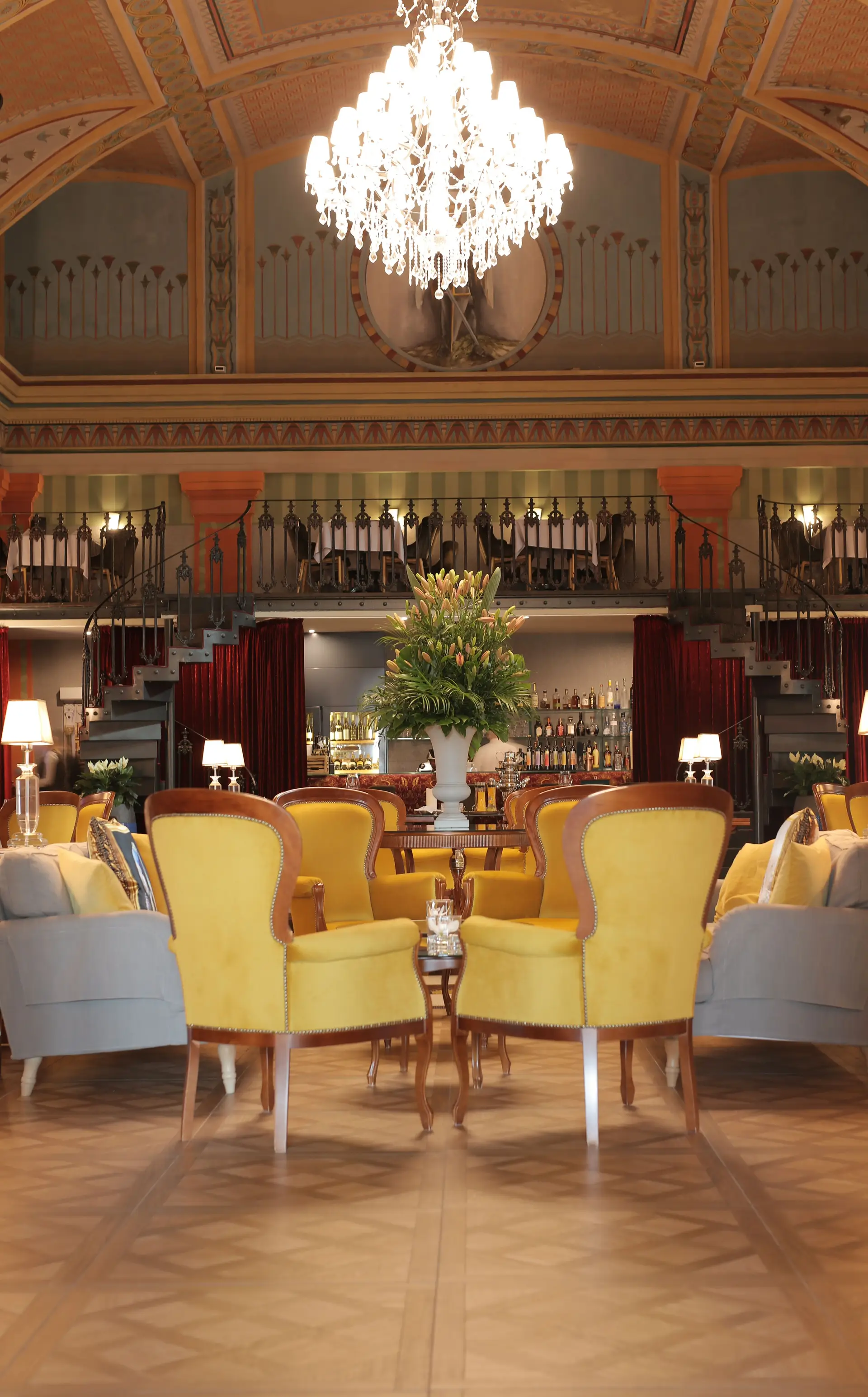Klasszikus lounge hangulat kényelmes fotelekkel